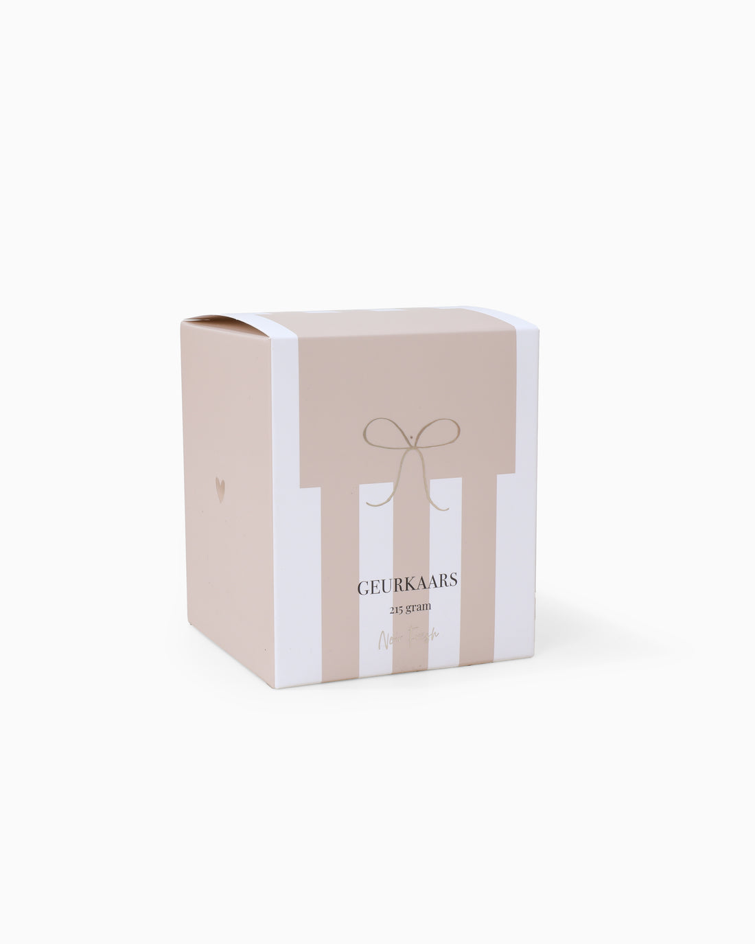 Geurkaars | Beige keramiek