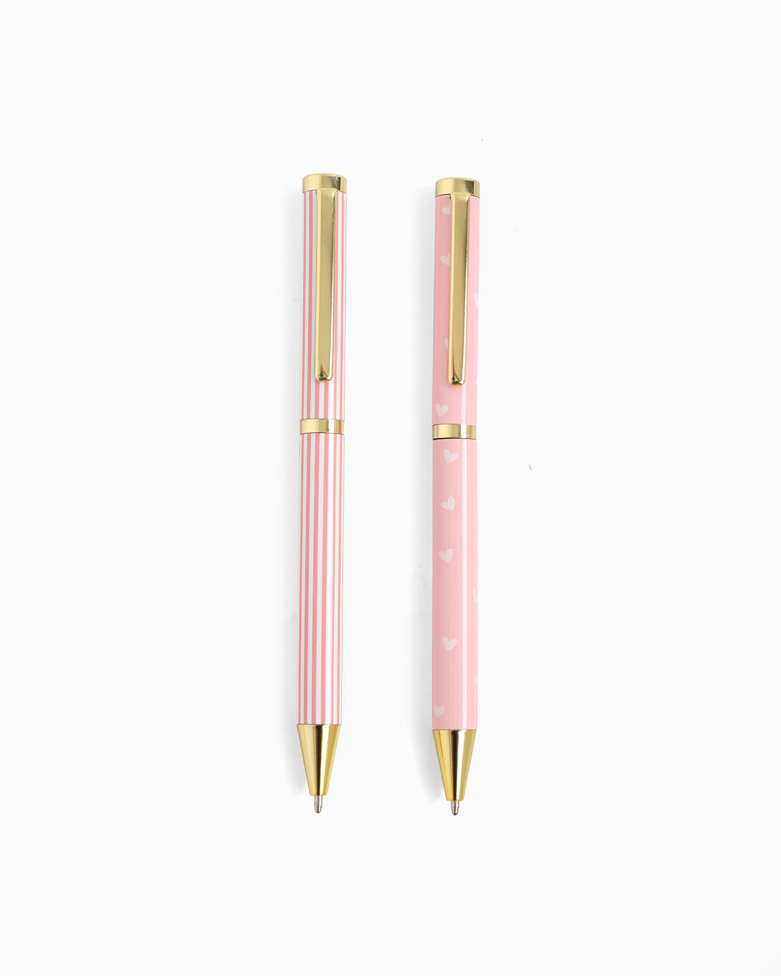 Pennenset | Pink Stripes & Hearts