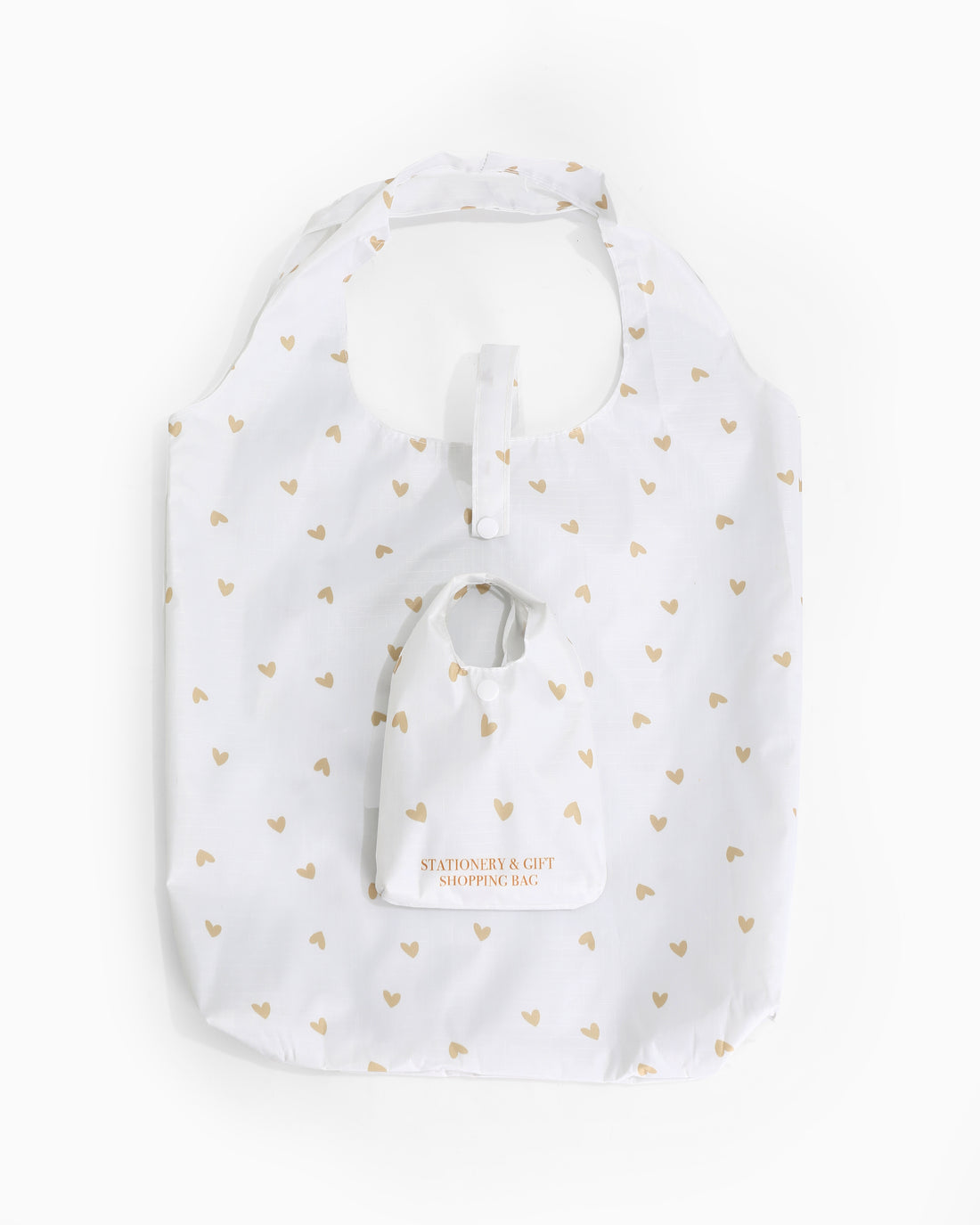 Shopping bag hartjes