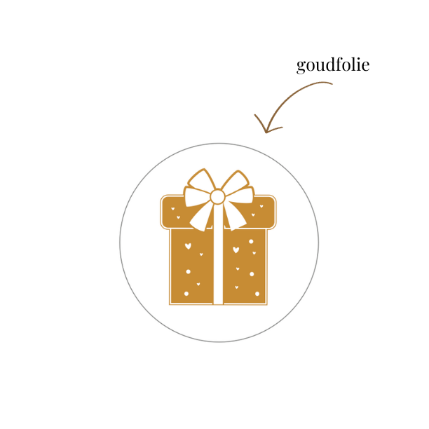 Stickers | Per 10 stuks | Giftbox | Wit