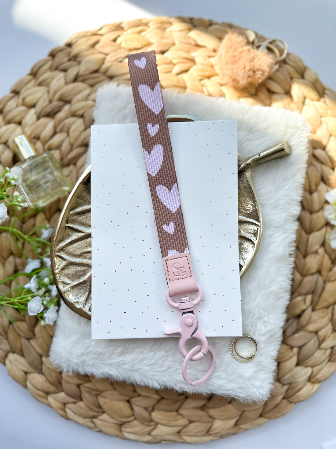 Keycord | Brown Hearts