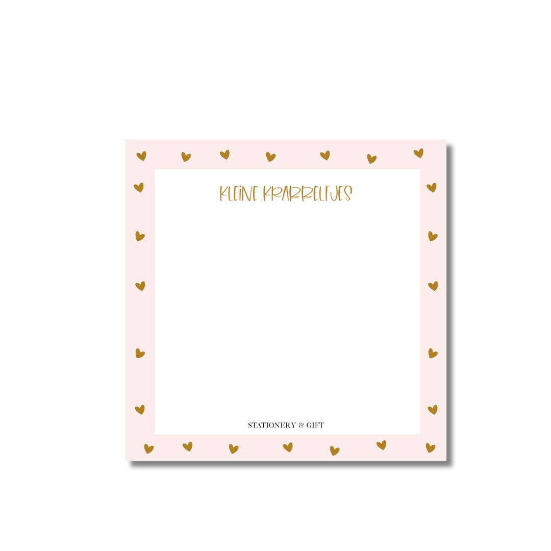 Notitieblok | Kleine krabbeltjes