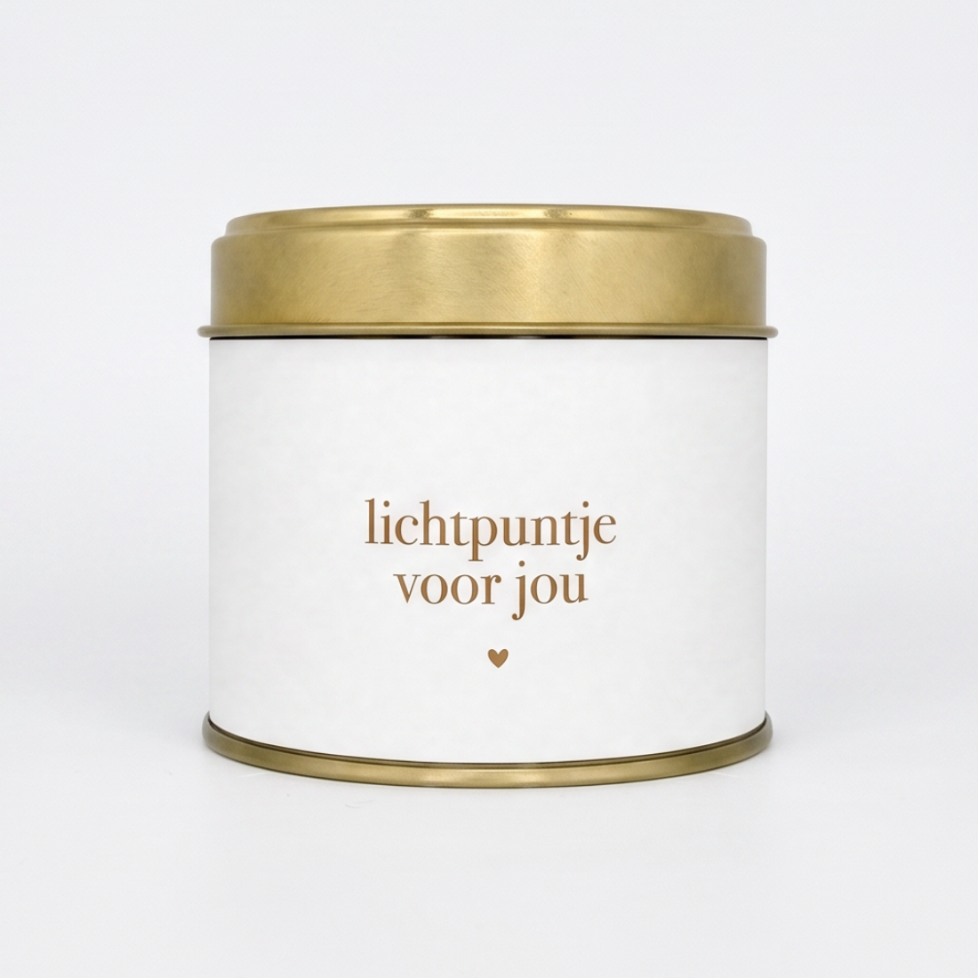 Geurkaars in blik | Lichtpuntje voor jou