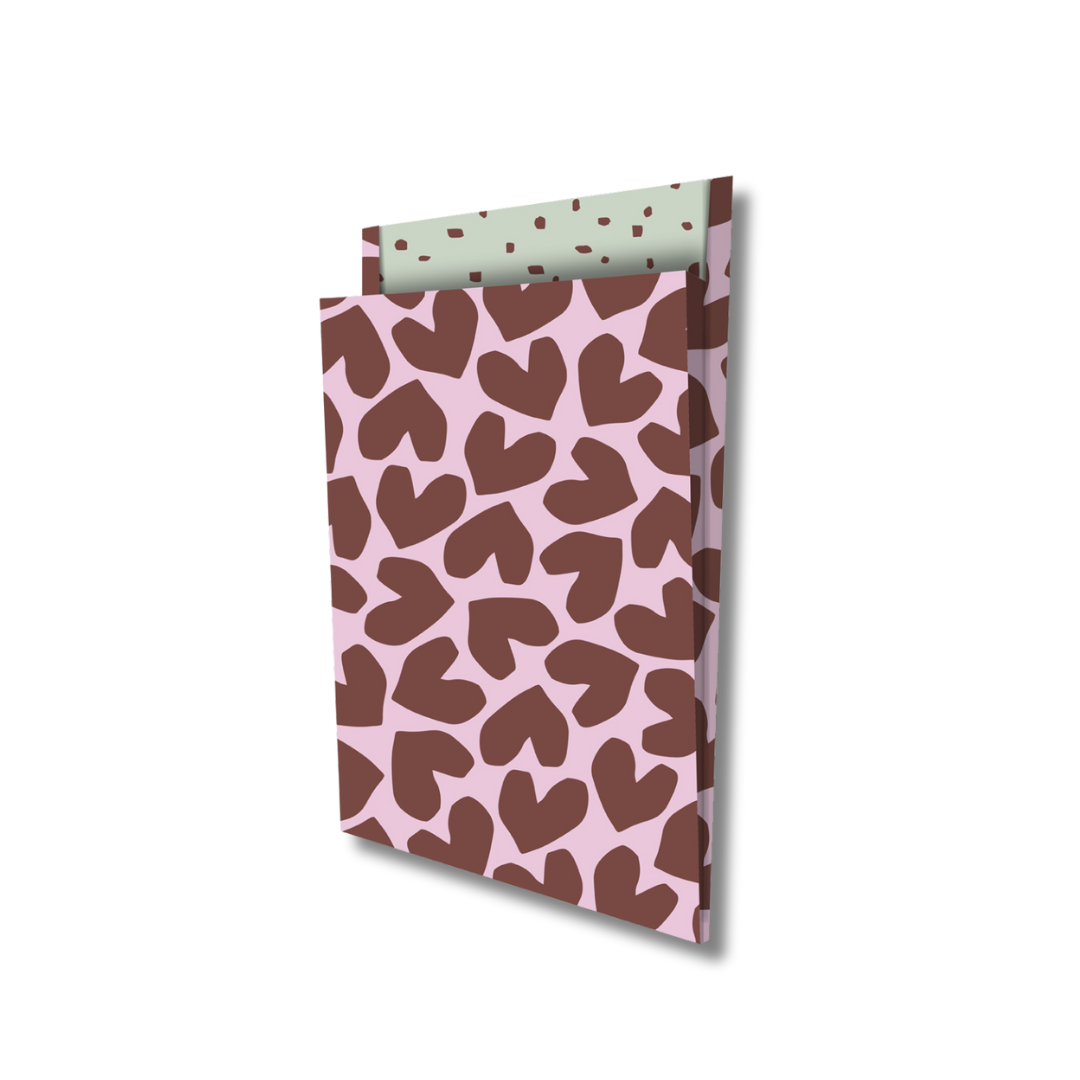 Cadeauzakjes Hearts Burgundy | Large