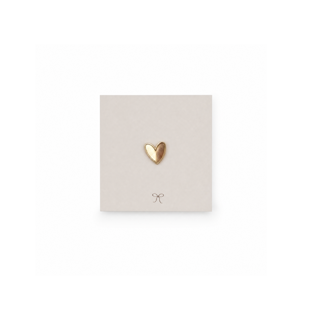 Pin | Mini hartje van goud