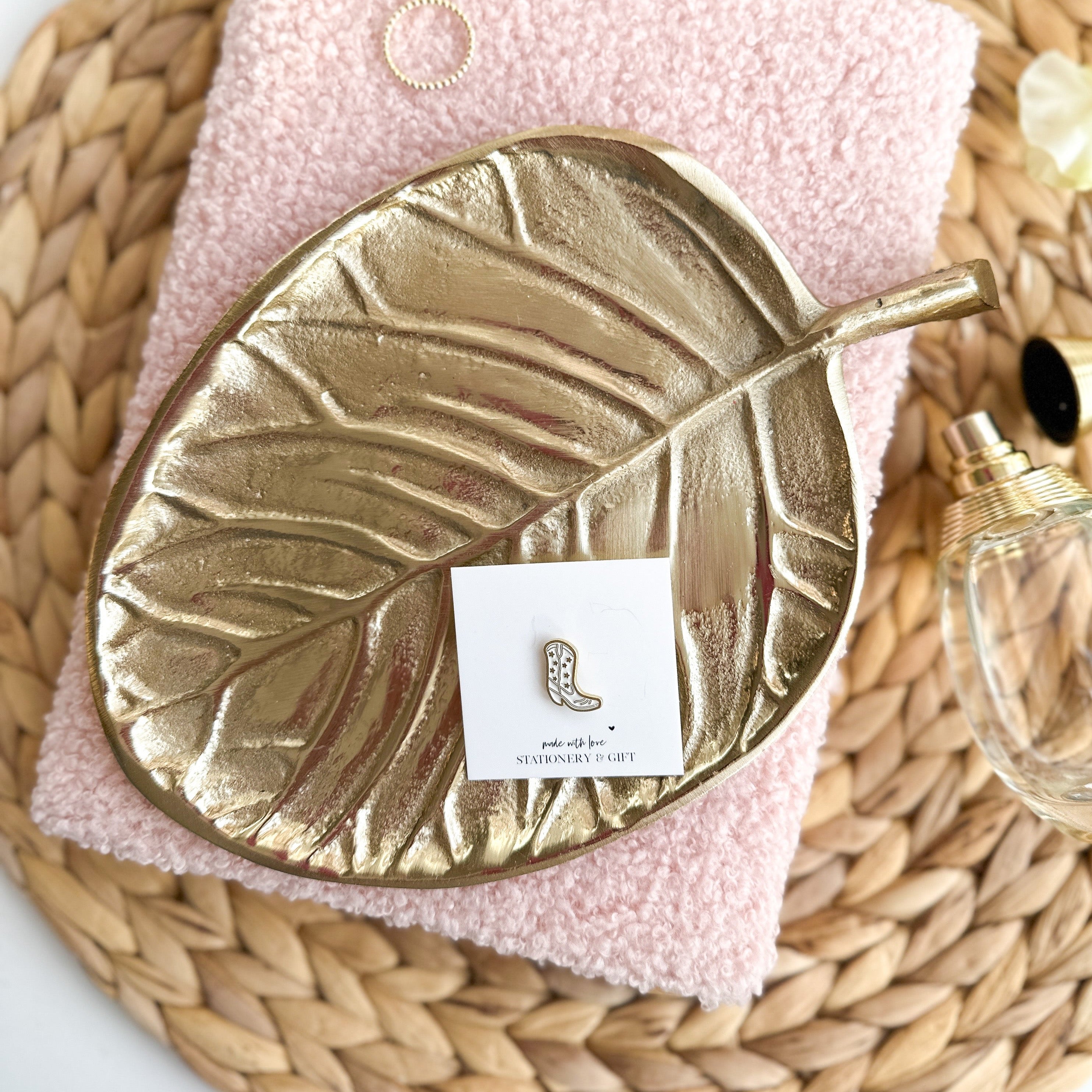 Pin/Broche | Mini Cowboy Boot Wit