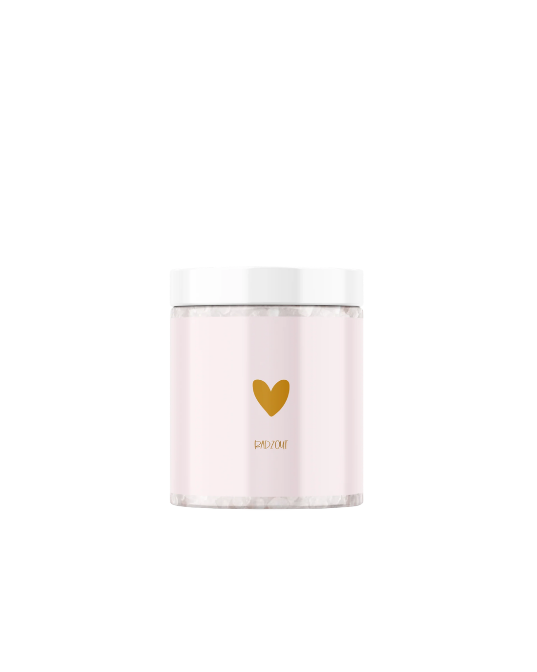 Badzout Cadeau voor haar - Roze Hartje - Stationery & Gift