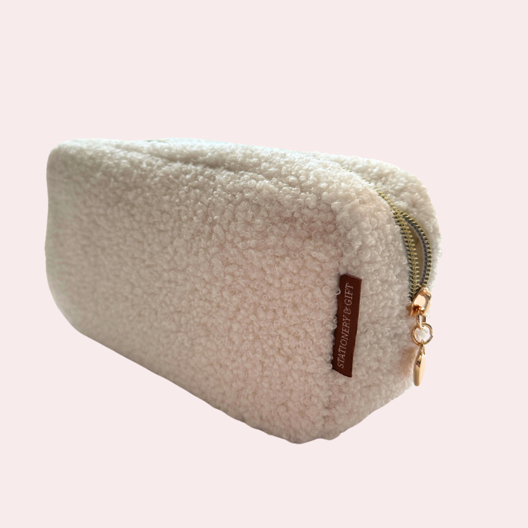 Make Up Tasje | Teddy Off White
