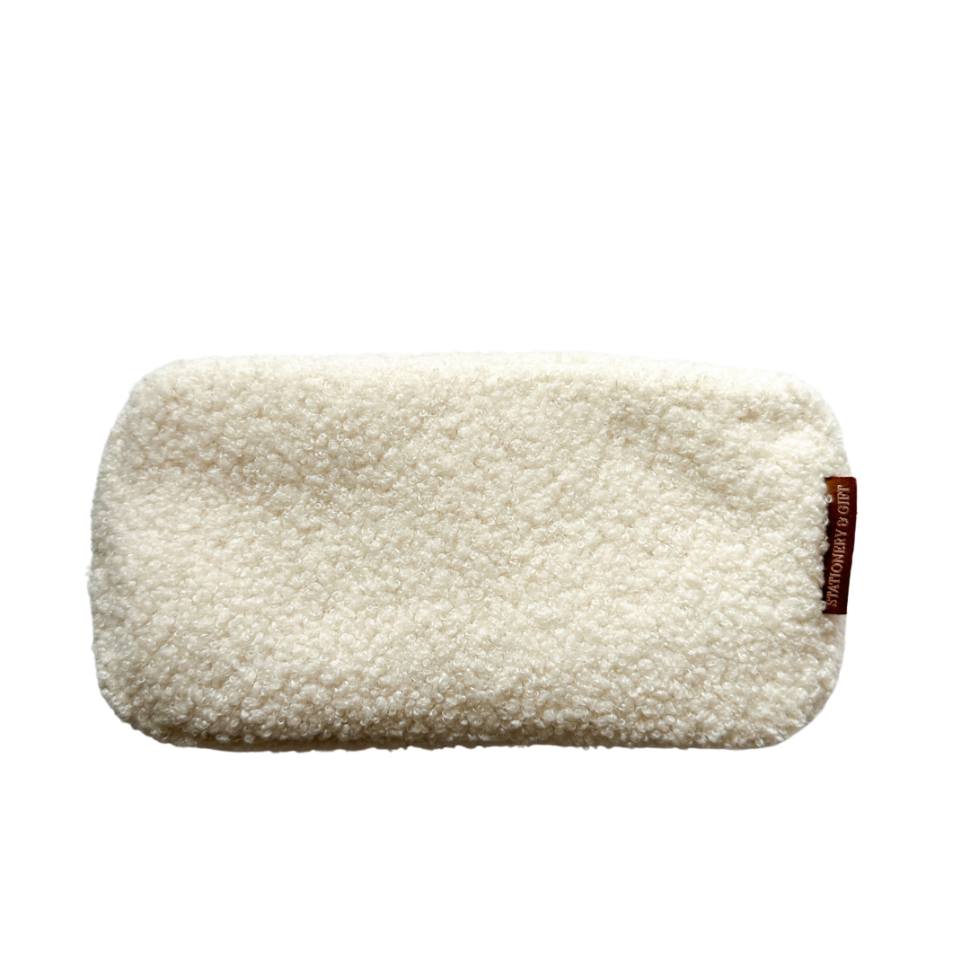 Make-up Tasje Etui | Teddy Off White