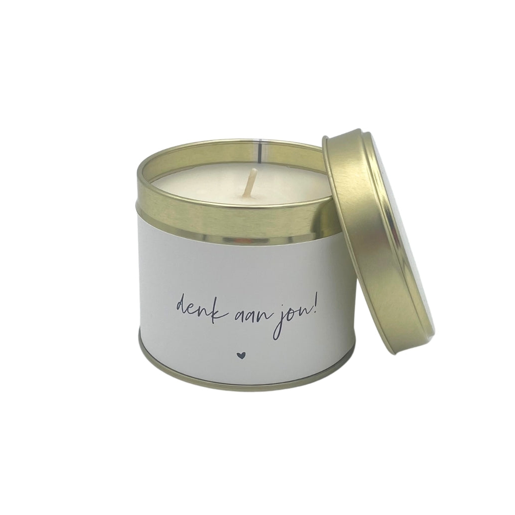 Geurkaars in blik | denk aan jou!