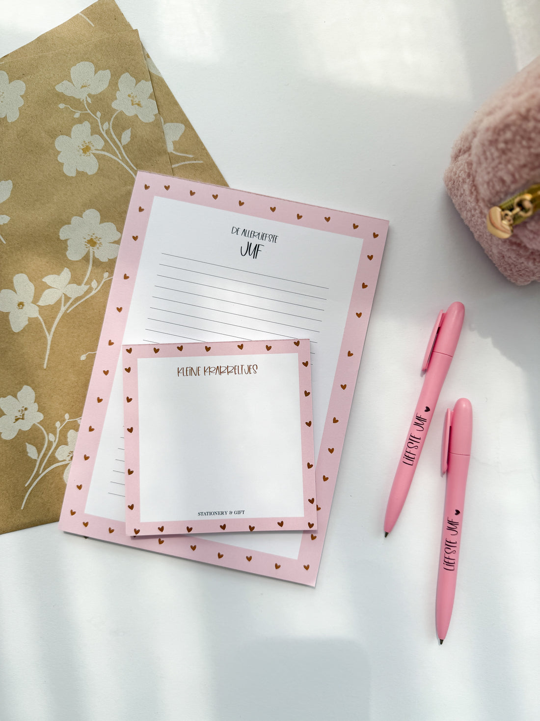 Pen | De Liefste Juf | Roze