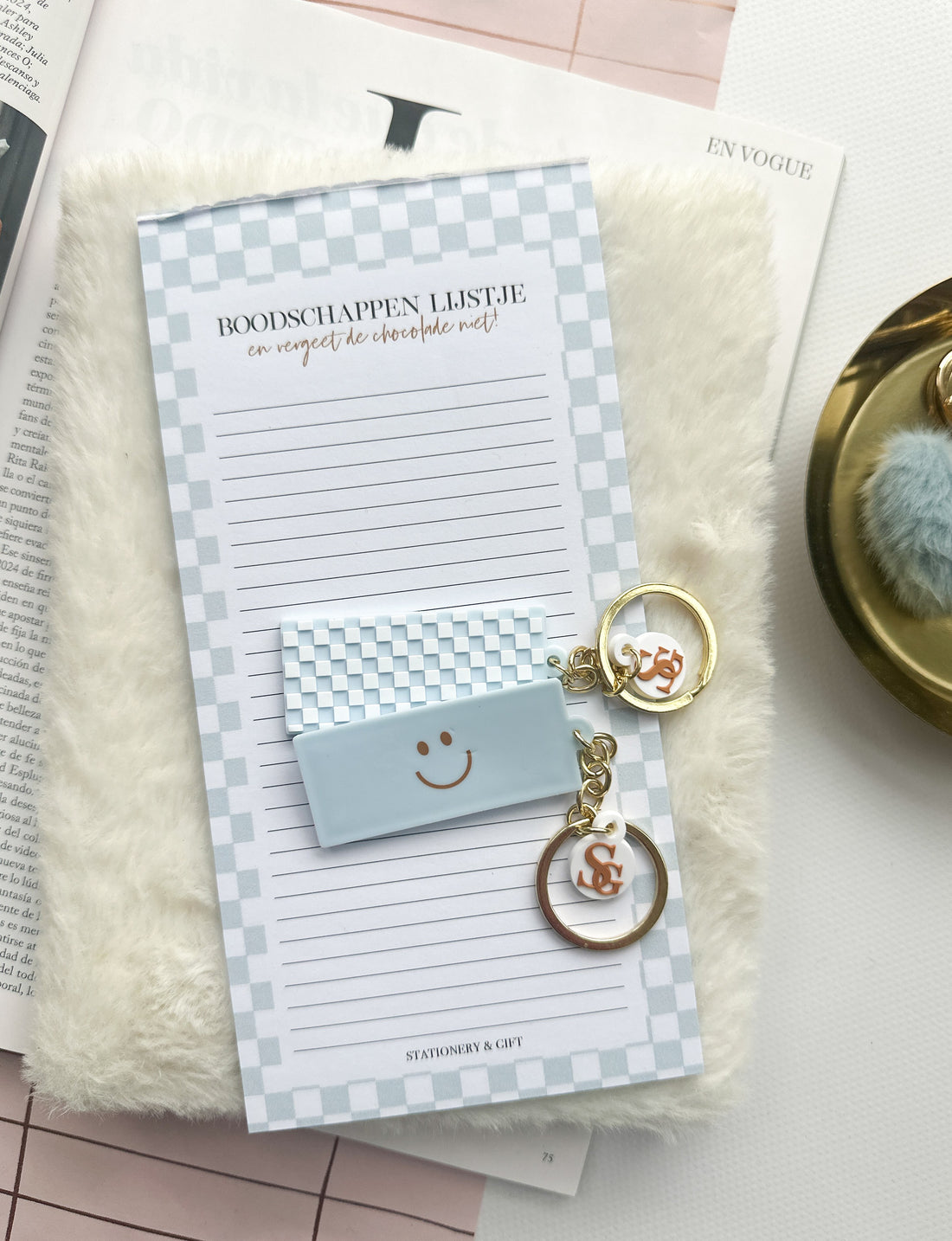 Sleutelhanger Checkers