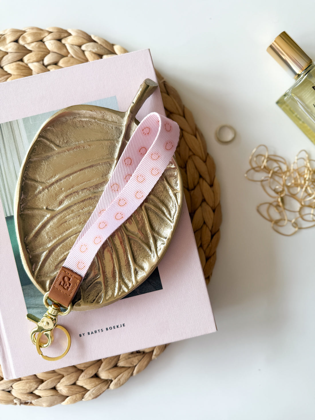 Keycord | Roze Smiley