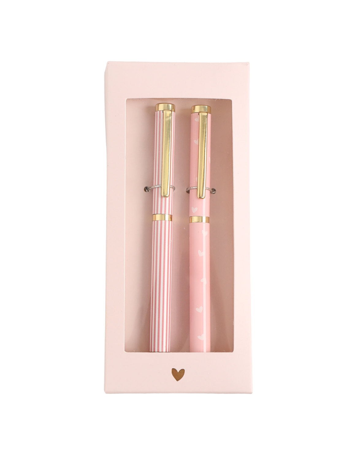 Pennenset_Pink_Stripe_Hearts_-_Roze_Streep_-_Roze_Hartjes_-_Stationery_Gift