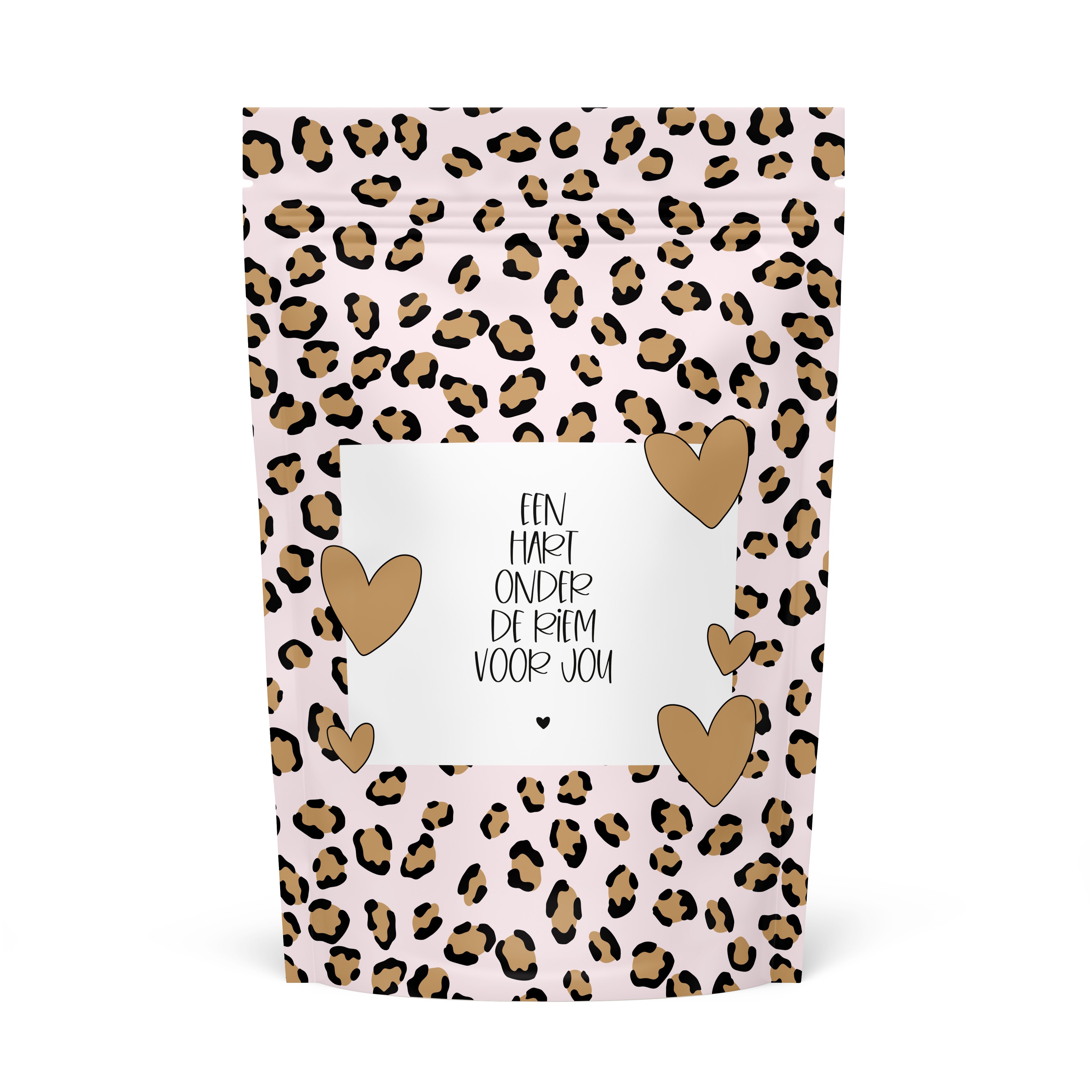 Snoepzak Een hart onder de riem voor jou