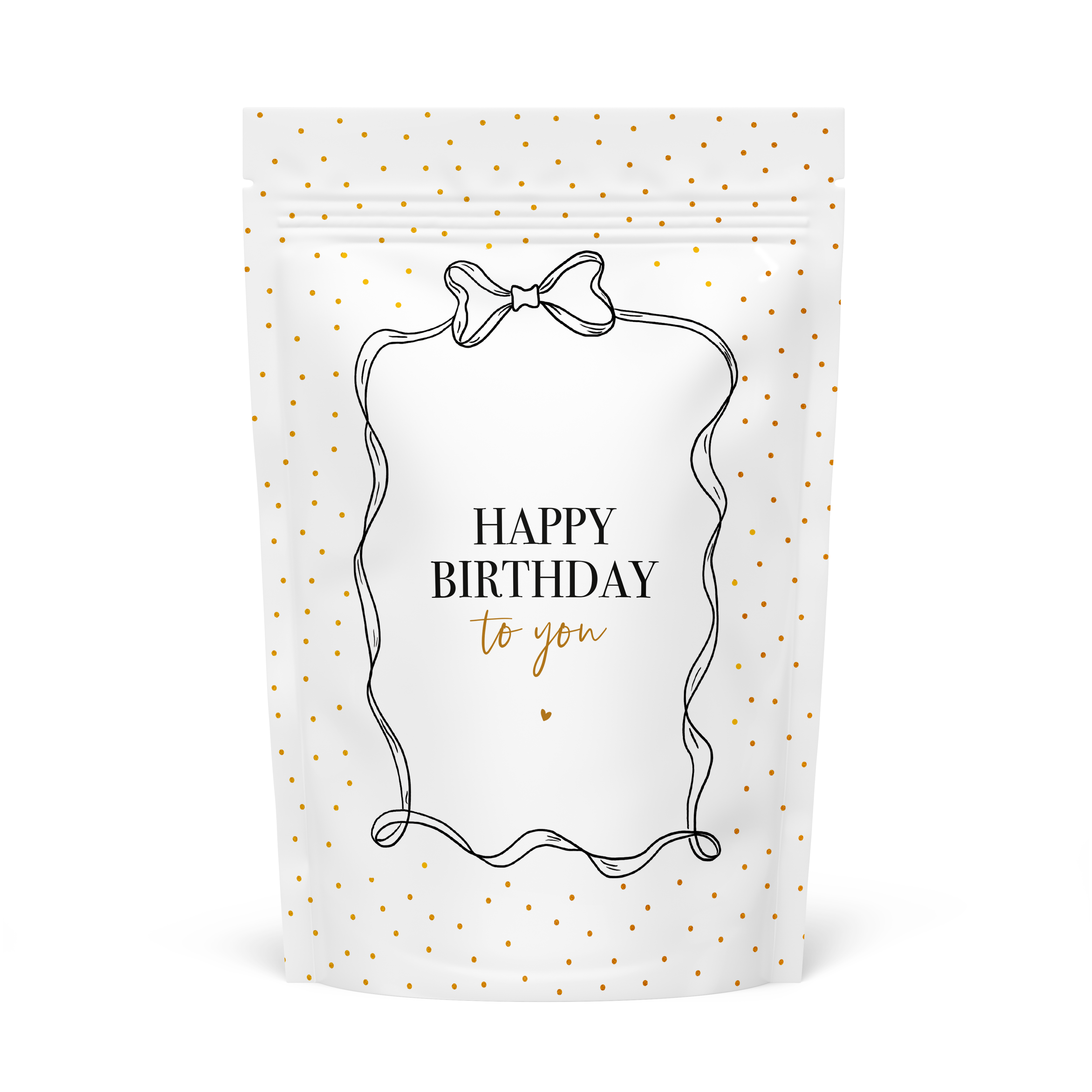 Snoepzak Happy Birthday to you