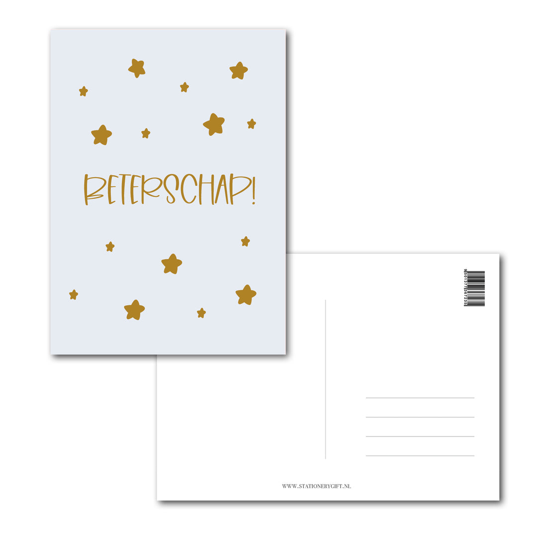 Kaart | Beterschap | Ice Blue