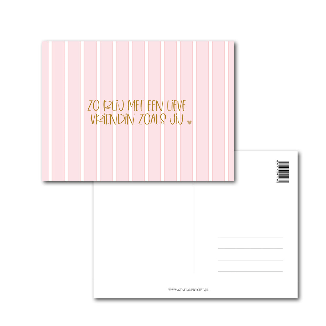 Kaart | Zo blij met een lieve vriendin zoals jij