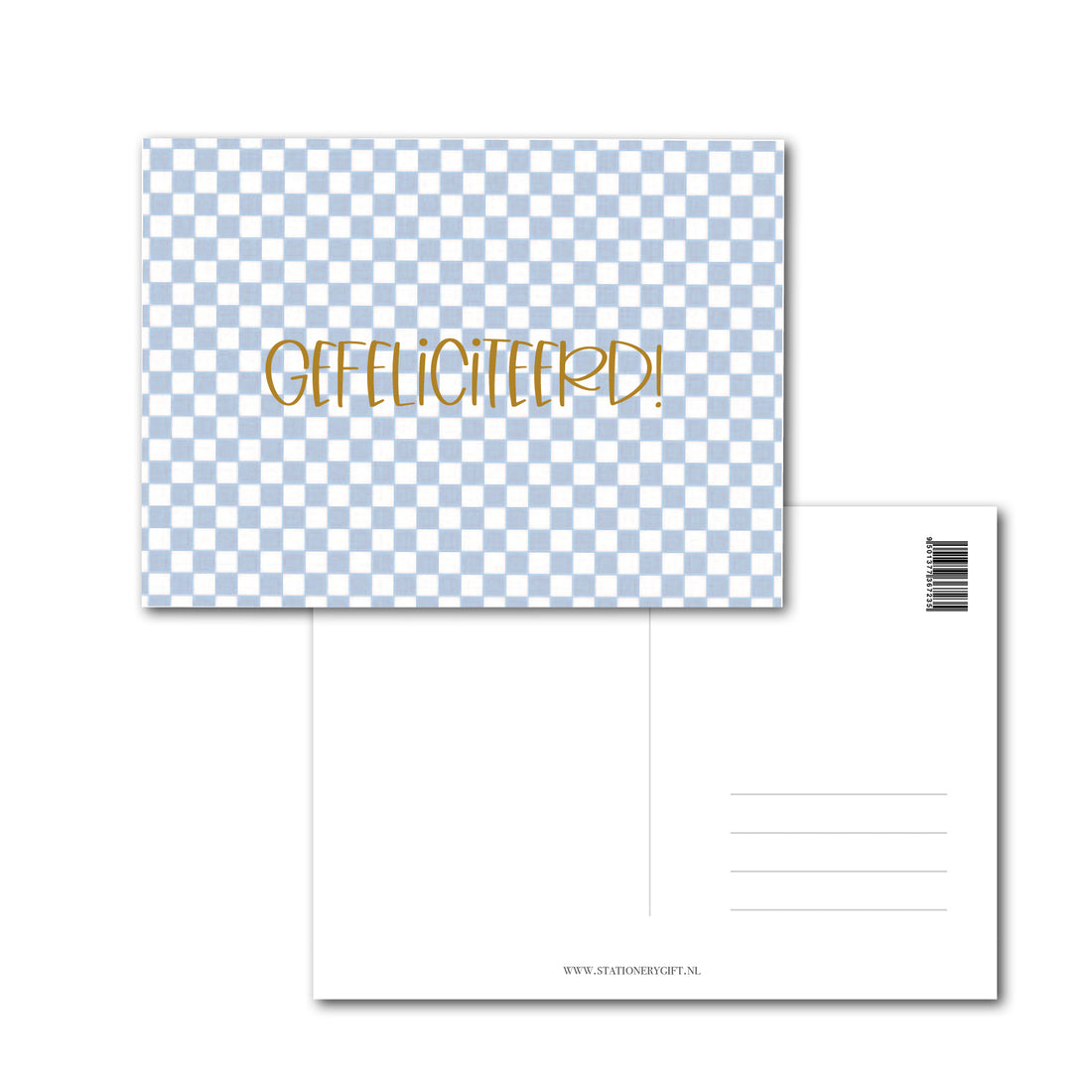 Kaart | Gefeliciteerd! | Blue Checkers