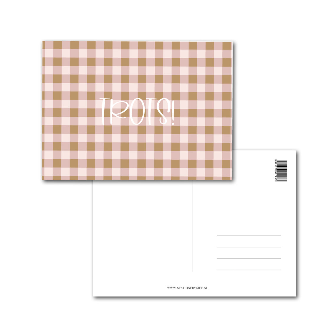 Kaart | TROTS! | Pink Checkers