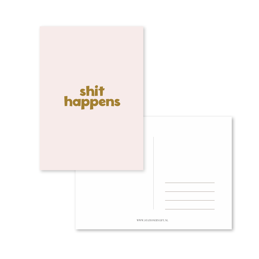Kaart | Shit happens