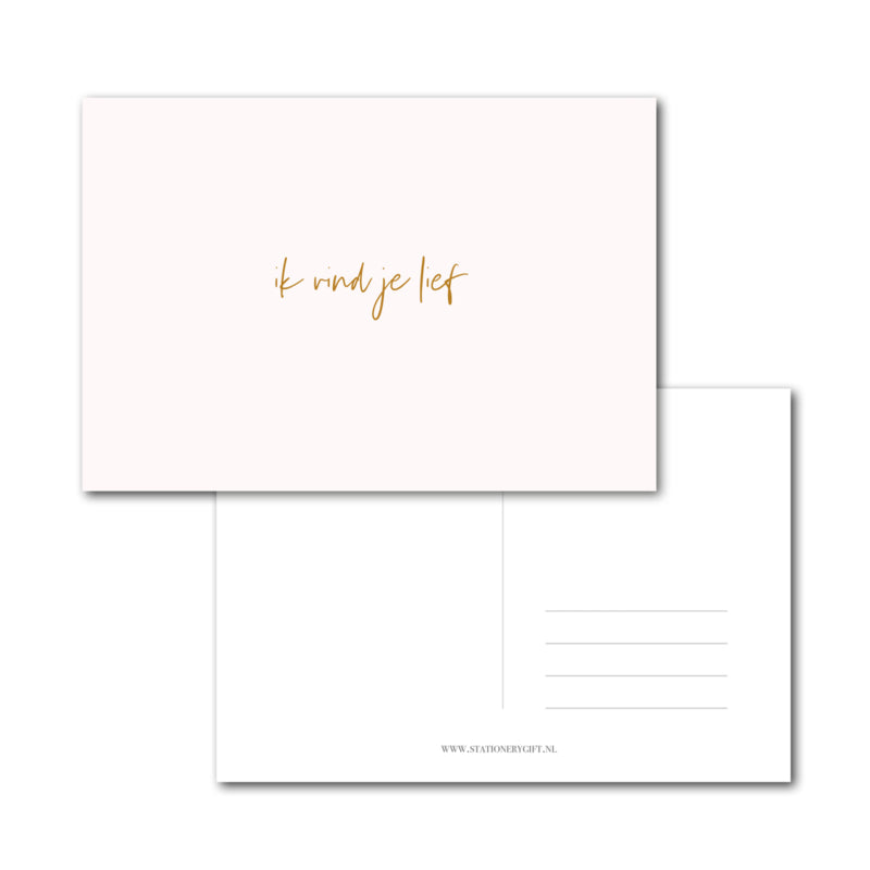 Kaart | ik vind je lief
