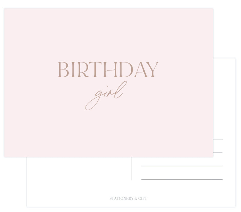 Birthday girl | met Rose Goudfolie