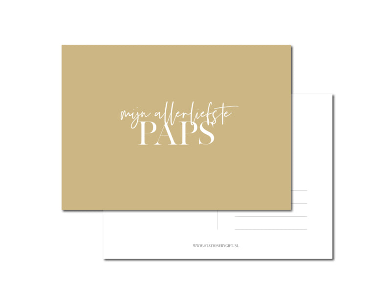 Kaart | Allerliefste Paps