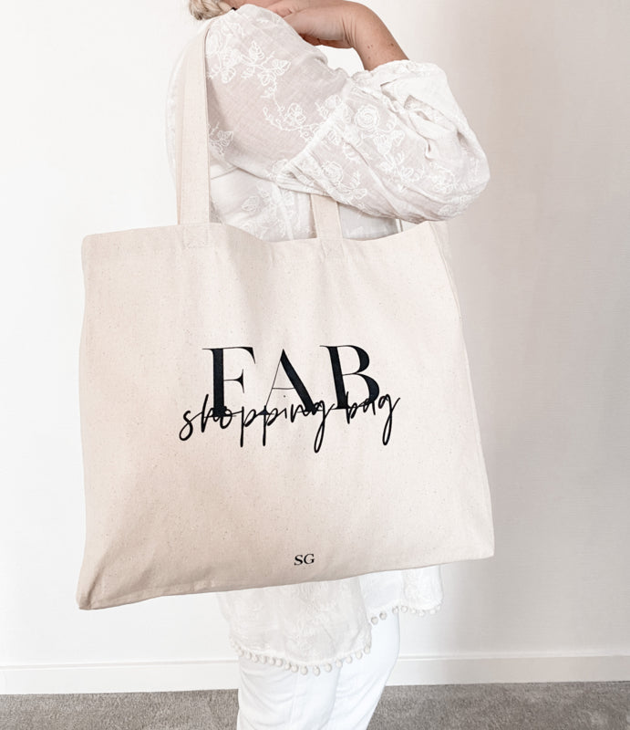 musicus stel je voor Afleiden Katoenen Tas | FAB shopping bag – Stationery & Gift