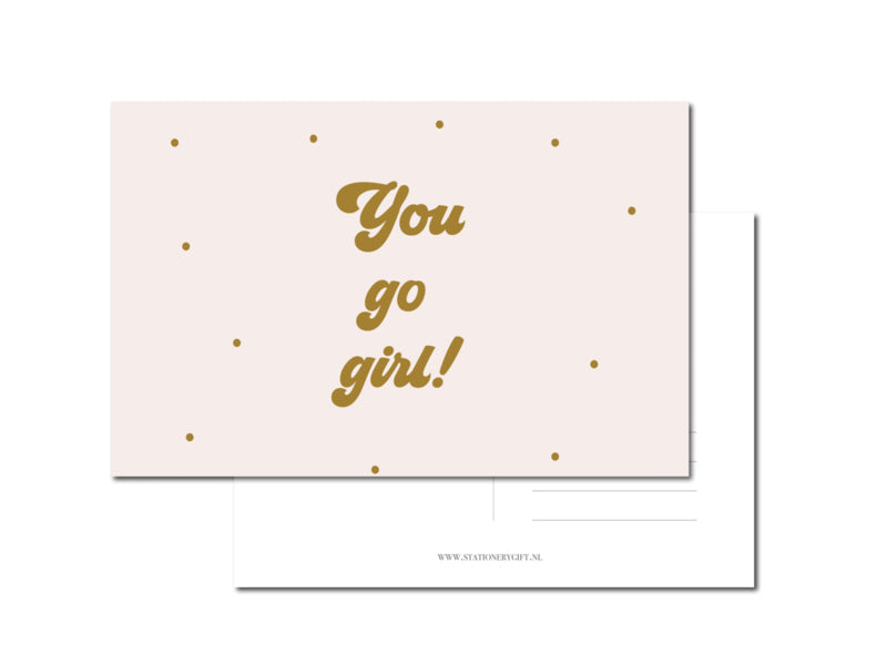 Kaart | You go girl!