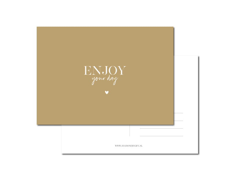 Kaart | Enjoy your day!