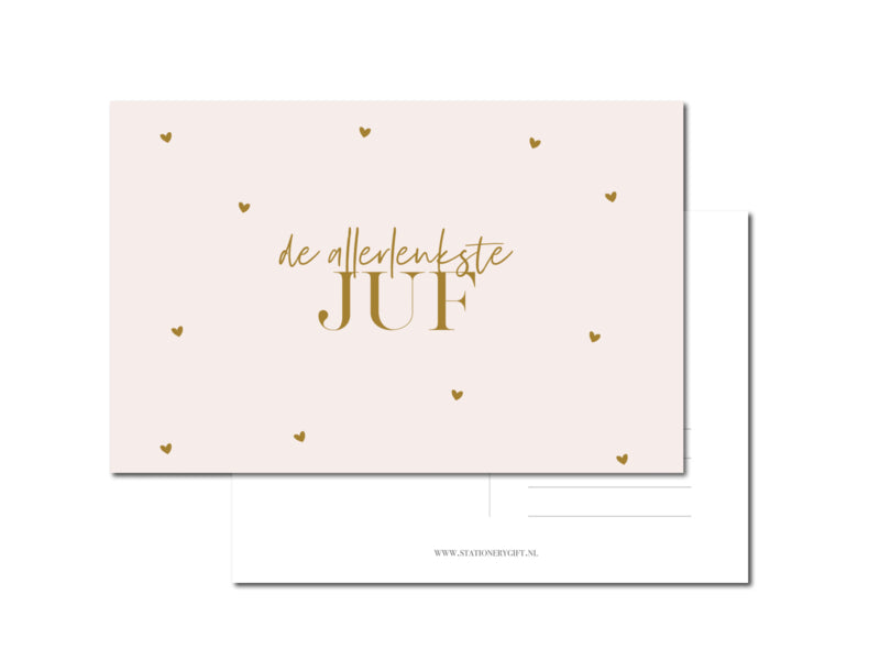 Kaart | de Allerleukste Juf!