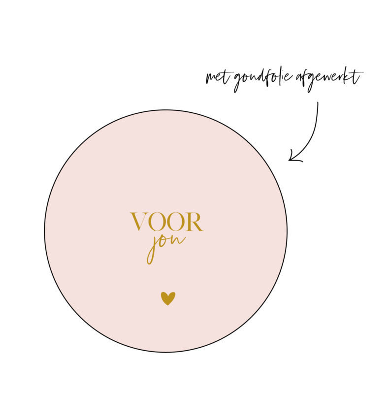 Stickers | Per 10 stuks | Voor jou