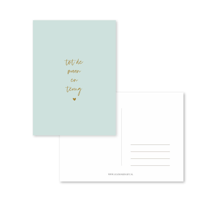 Kaart | Tot de maan en terug | Mint