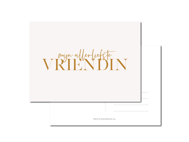 Kaart | Allerliefste vriendin