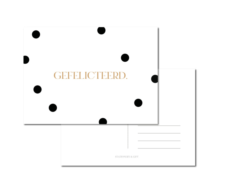 Kaart | Gefeliciteerd.