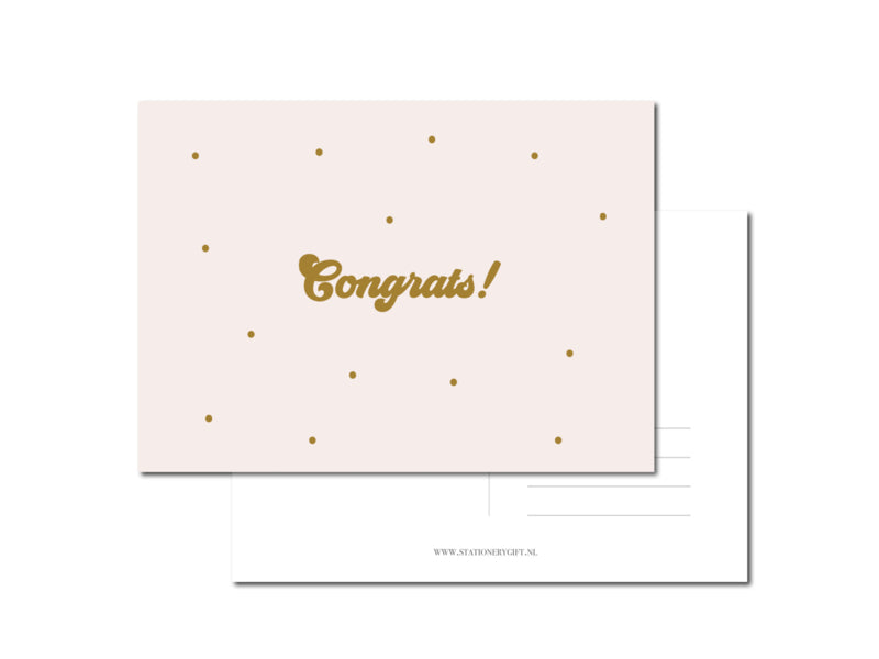 Kaart | Congrats!