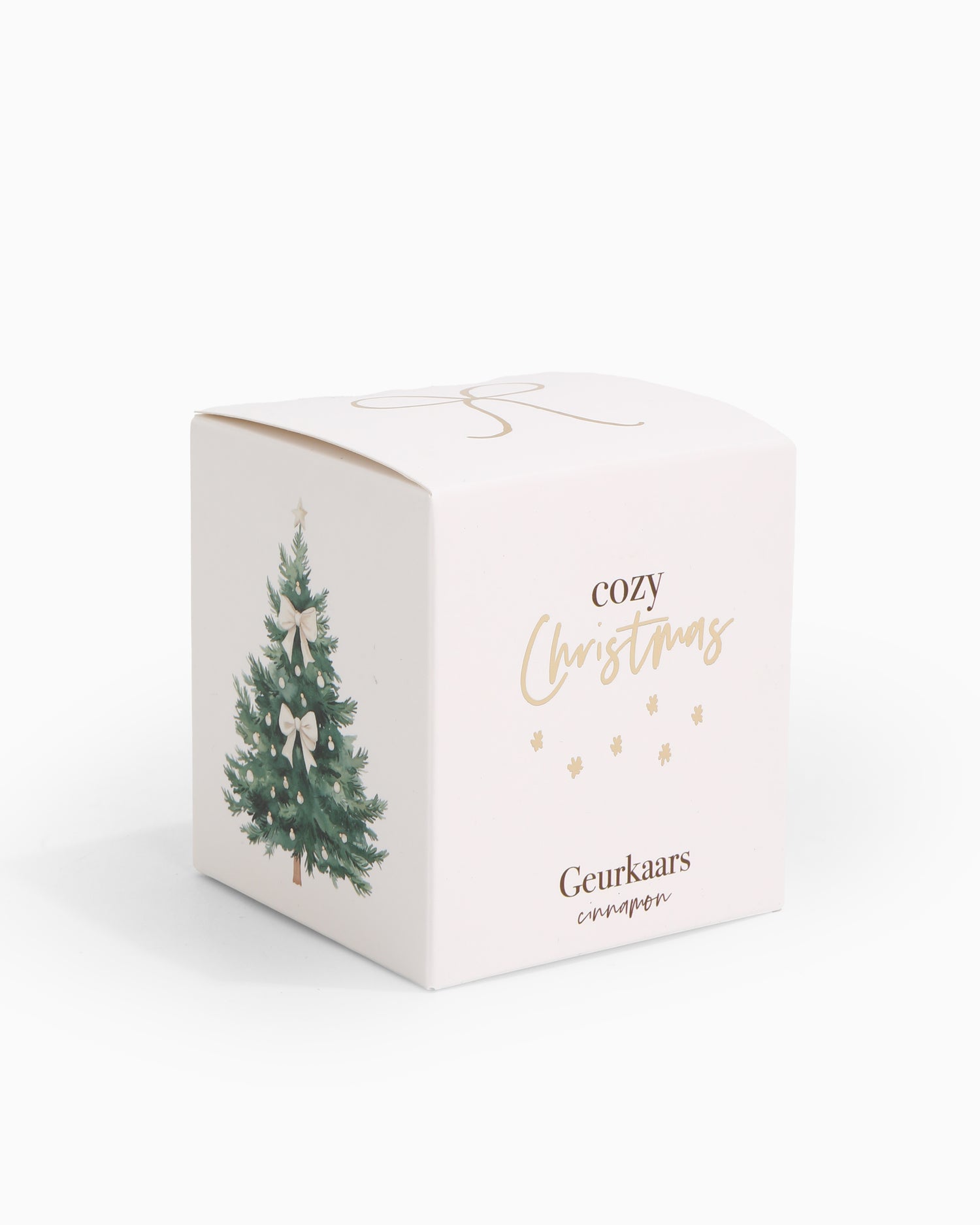 Geurkaars | Cozy Christmas / Strik ( cinnamon )