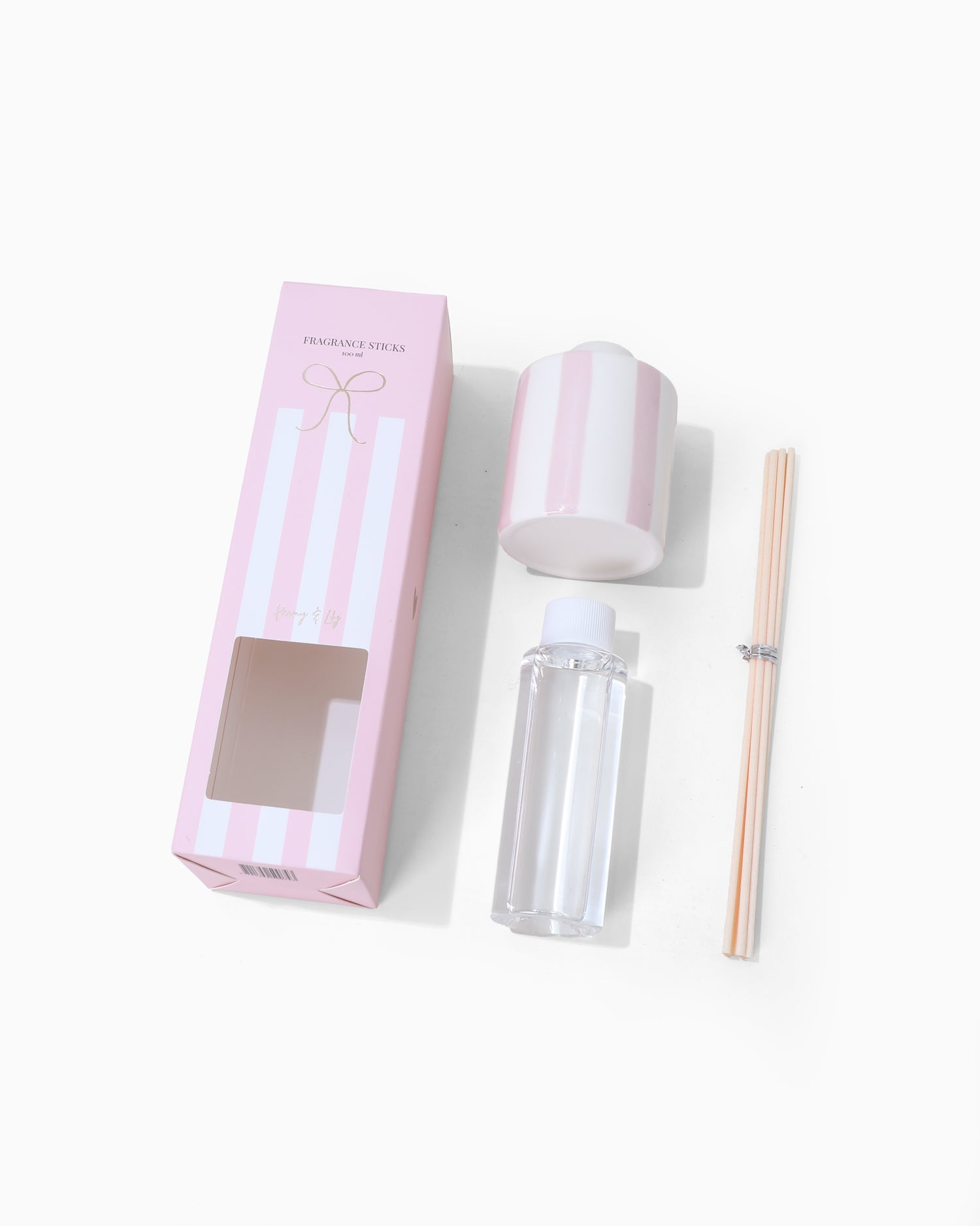 Cadeauset | Keramiek Pink Stripe