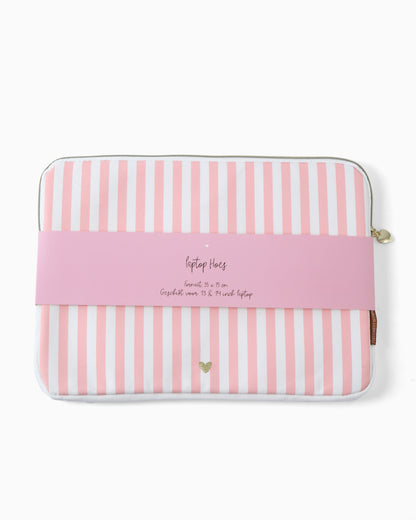 Laptophoes | Pink Stripes