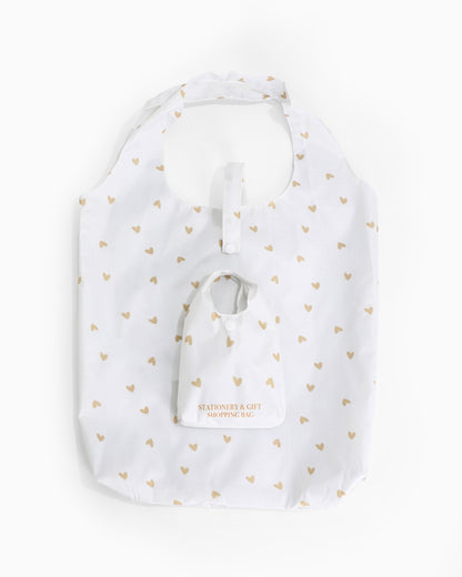 Shopping bag hartjes