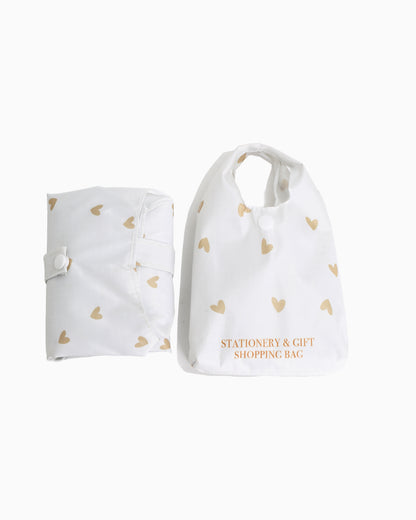 Shopping bag hartjes