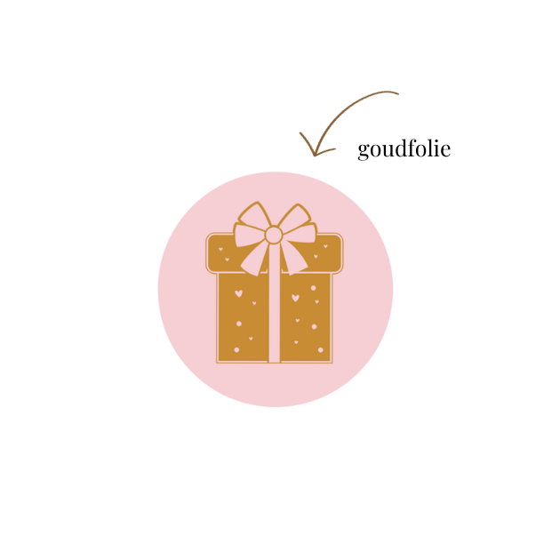 Stickers | Per 10 pieces | Gift box | Pink