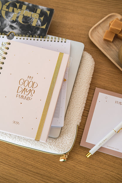 My Good Days Planner | Agenda 2025 | Roze