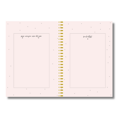 My Good Days Planner | Agenda 2025 | Roze