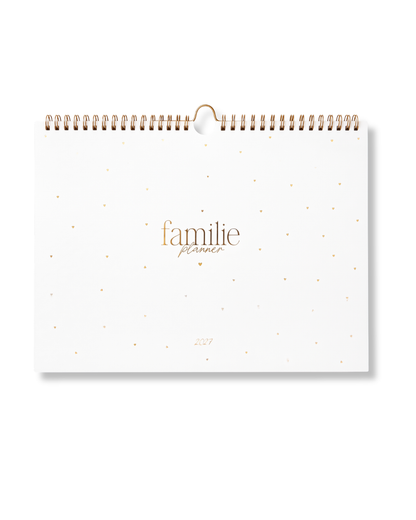 PRE ORDER // Familieplanner 2027 | Gouden Hartjes