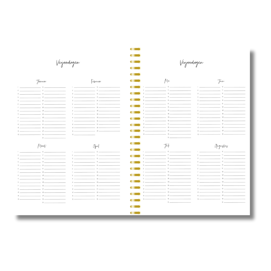 My Awesome Planner | Agenda 2025 | Wit