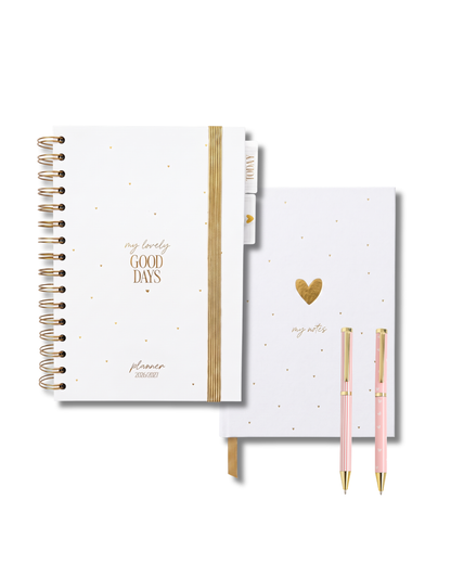 PRE ORDER // Voordeelset | Agenda + Notebook + Pennenset