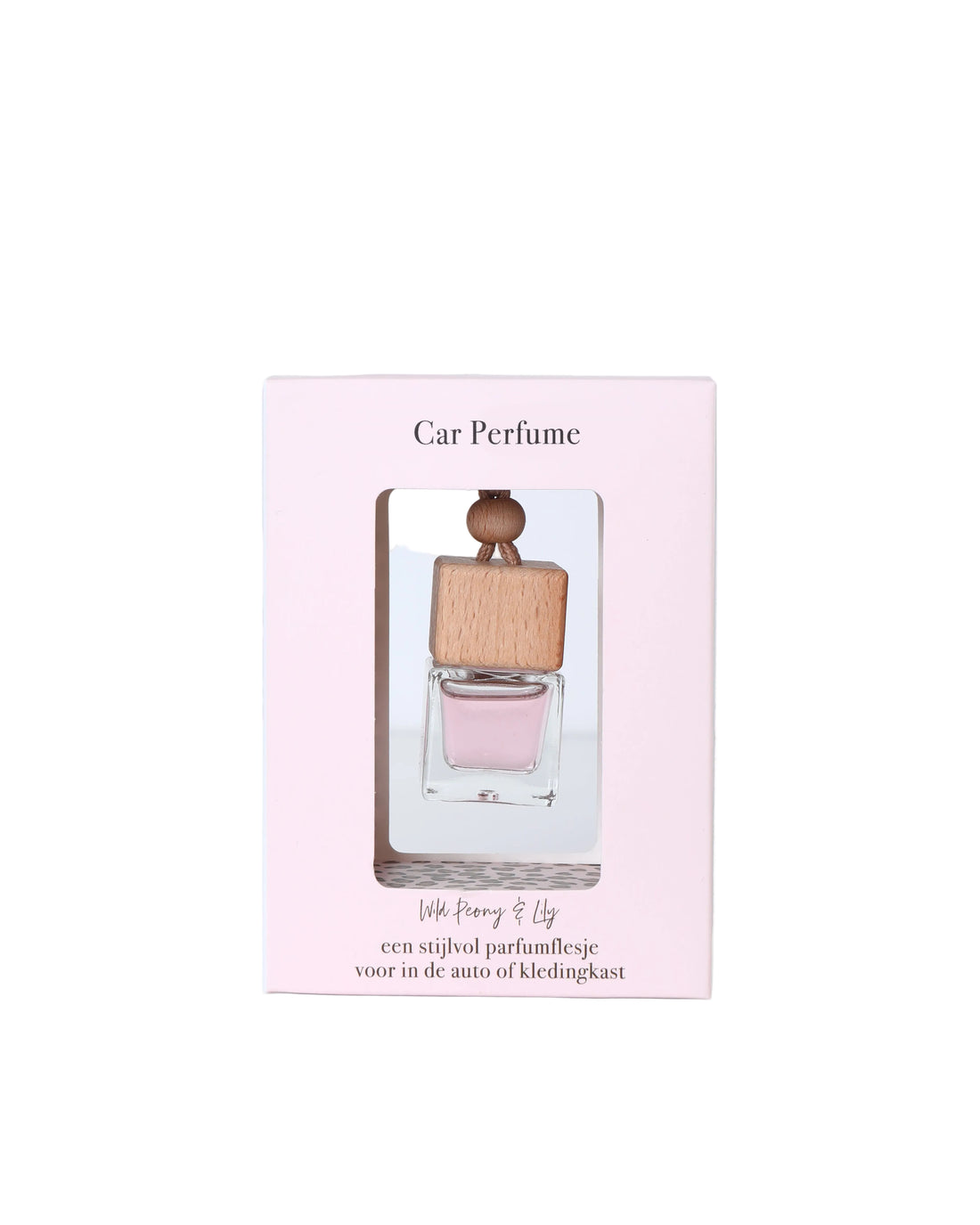 Autoparfum Luchtverfrisser Auto parfumflesje Leopard roze - Stationery &amp; Gitt