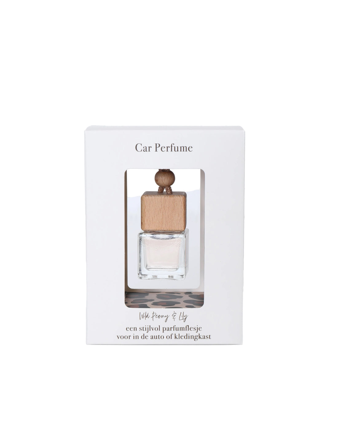 Autoparfum Luchtverfrisser Parfumflesje Leopard Stationery &amp; Gift